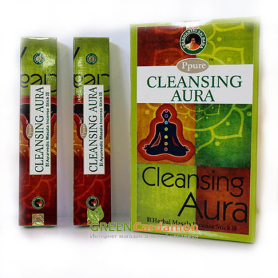 Благовония Ppure Cleansing Aura - Очищение Ауры, 15 гр Благовония Ppure Cleansing Aura - Очищение Ауры, 15 гр