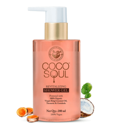 Гель для душа Coco Soul Shower Gel 100% Organic, 200 мл Гель для душа Coco Soul Shower Gel 100% Organic, 200 мл