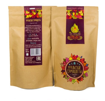 Чай Травяной «Уральские самоцветы», Огнецвет, 80 гр