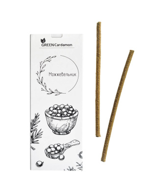 Алтайские травяные благовония «Можжевельник», GreenCardamon, 7 палочек