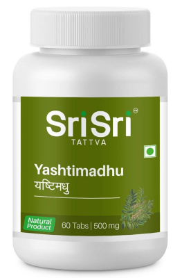 Яштимадху Шри Шри (Yashtimadhu Sri Sri) 60 таблеток