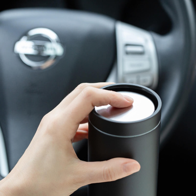 Термокружка To-Go 360 из стали, черная, Santai Living, 450 мл Термокружка To-Go 360 из стали, черная, Santai Living, 450 мл