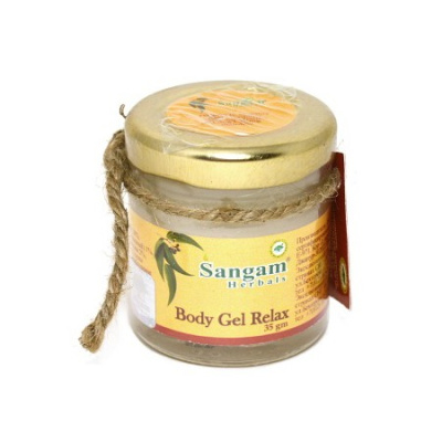 Гель для тела Релакс Relax Sangam Herbals, 35 гр. - расслабляющий Гель для тела Релакс Relax Sangam Herbals, 35 гр. - расслабляющий