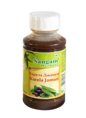 Сок Карела джамун Хербалс (Sangam Herbals), 500 мл