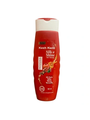 Шампунь Кеш Канти Шелк и Блеск Патанджали, Kesh Kanti Silk Shine, Patanjali, 180 мл