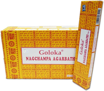 Благовония Нагчампа Голока (Goloka Nagchampa Agarbathi), 16 гр