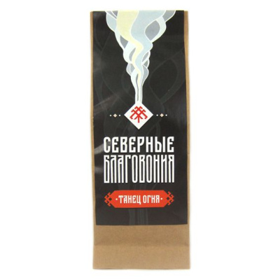 Северные благовония Санг Танец Огня, Огнецвет, сыпучие, 40 гр – заряжающие