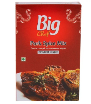Смесь специй для «Свинины карри» (Big Chef Pork Masala), 100 гр