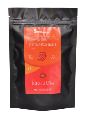 Чай красный Золотой Король Обезьян, 50 гр Чай красный Золотой Король Обезьян, 50 гр