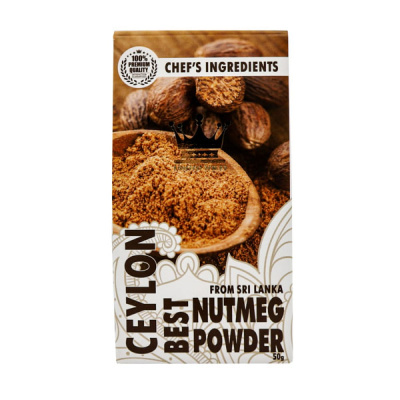 Мускатный орех молотый, премиум Nutmeg Powder, United Spices, 50 гр