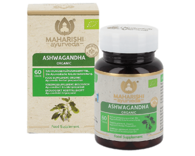 Ашвагандха Махариши, Органик (Ashwagandha Maharishi, Organic), 60 таб