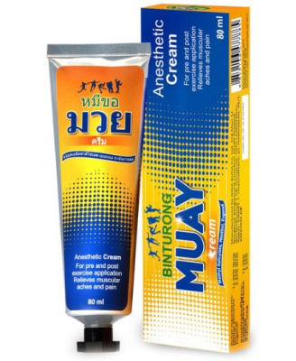 Обезболивающий спортивный крем Binturong Muay Cream, 80 гр