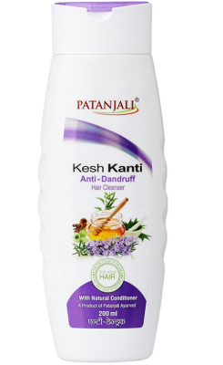 Шампунь для волос Против Перхоти Патанджали (Anti-Dandruff), Patanjali Kesh Kanti, 200 мл