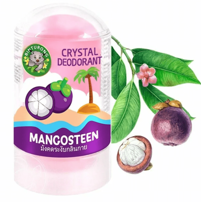 Кристаллический дезодорант «Мангостин» (Crystal Deodorant Mangosteen), Binturong, 60 г Кристаллический дезодорант «Мангостин» (Crystal Deodorant Mangosteen), Binturong, 60 г