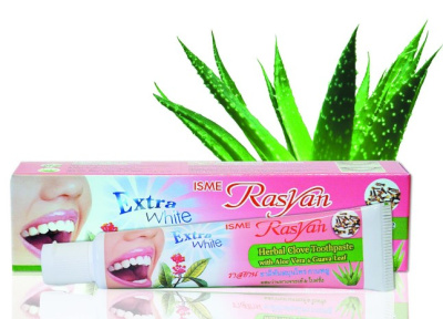 Зубная паста травяная с гвоздикой, алое вера и листьями гуавы, Райсан (Rasyan) 30 гр