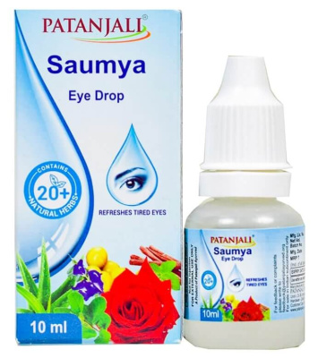 Глазные капли Саумья (Saumya Eye Drop Patanjali) 10 мл
