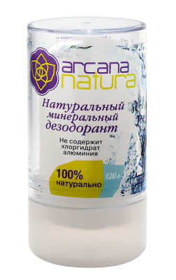 Дезодорант минеральный Arcana Natura, 120 гр Дезодорант минеральный Arcana Natura, 120 гр