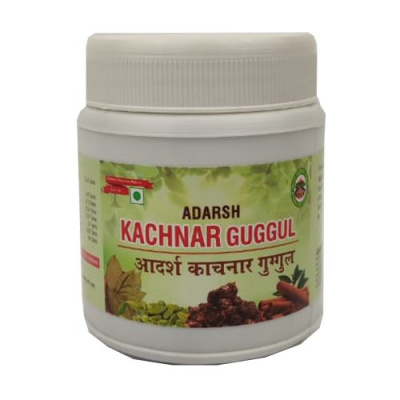 Канчнар Гуггул, Kachnar Guggul, Adarsh, 40 г, таблетки