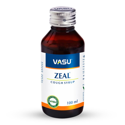 Зеал Васу сироп от кашля, Zeal Syrop, Vasu, 100 мл