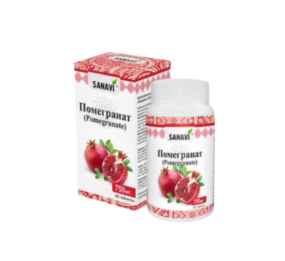 Помегранат Санави, Pomegranate Sanavi 60 таб