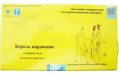 Эликсир Король Кордицепс, Ликэ (League), 4 флакона по 30 мл