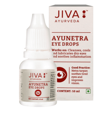 Глазные капли Аюнетра, AyuNetra Eye Drops, Jiva, 10 мл