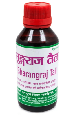 Масло для волос Бхаранградж, Bharangraj Tail, Adarsh, 100 мл