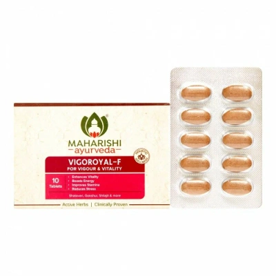 Вигороял-Ф - женское здоровье, Vigoroyal-F, Maharishi Ayurveda, 10 таб
