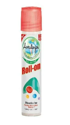 Охлаждающий бальзам Headache Faster Relaxation Roll-On, Amrutanjan, 10 г