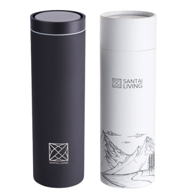 Термокружка To-Go 360 из стали, черная, Santai Living, 450 мл Термокружка To-Go 360 из стали, черная, Santai Living, 450 мл