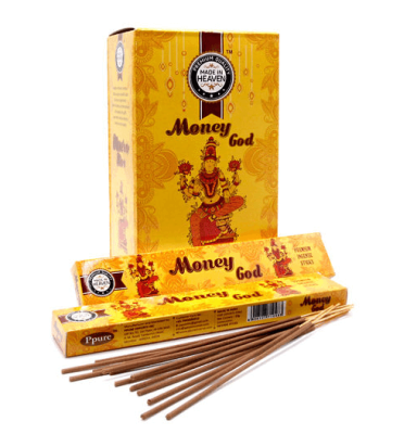 Благовония Денежный Бог, Money God, Ppure Made In Heaven, 15 г Благовония Денежный Бог, Money God, Ppure Made In Heaven, 15 г
