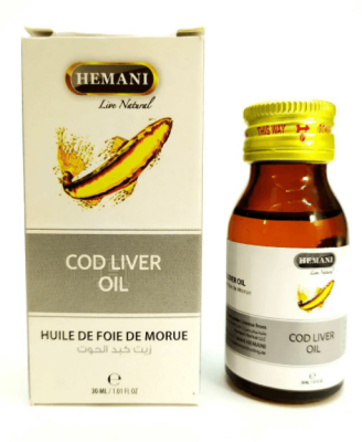 Масло печени трески, Химани, Oil Cod Liver, Hemani, 30 мл
