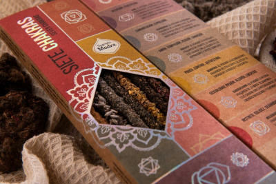 Благовония 7 Чакр, 7 Chakras Sagrada Madre, 7 палочек, 23 см