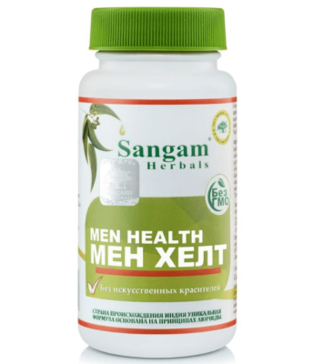 Мен хелт, Sangam Herbals (Сангам Хербалс), 750 мг, 60 таб​​​​​​​
