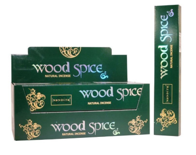 Благовония Древо специи / Wood Spice Nandita, 15гр Благовония Древо специи / Wood Spice Nandita, 15гр