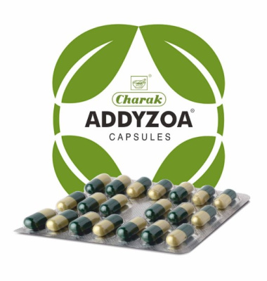 Аддизоа, Чарак (Addyzoa Capsules, Charak), 20 капсул - лечения мужского бесплодия