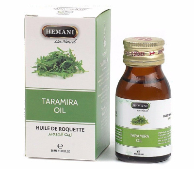 Масло Усьмы для ресниц, бровей и волос Taramira oil Hemani, 30 мл Масло Усьмы для ресниц, бровей и волос Taramira oil Hemani, 30 мл