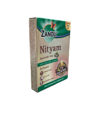 Нитьям Занду (Nityam Tablets Zandu), 10 таб - мягкое слабительное Нитьям Занду (Nityam Tablets Zandu), 10 таб - мягкое слабительное
