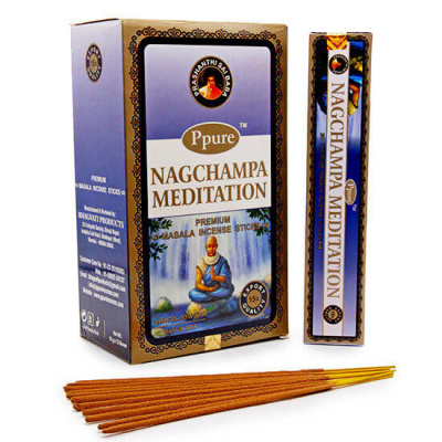 Благовония Медитация Nagchampa Meditation, Ppure, 15 гр