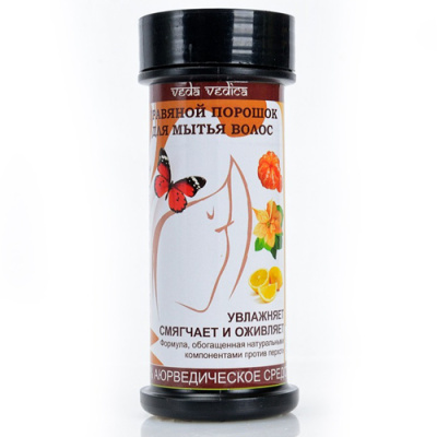 Травяной порошок для мытья волос Veda Vedica, 70 гр