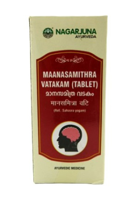 Манасамитра Ватакам — заболевания нервной системы, Maanasamithra Vatakam Nagarjuna, 50 таб Манасамитра Ватакам — заболевания нервной системы, Maanasamithra Vatakam Nagarjuna, 50 таб