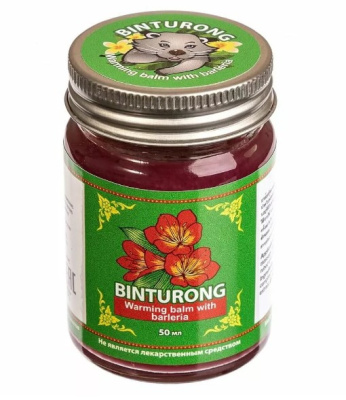 Бальзам разогревающий с Барлерией Binturong Warming Balm with Barleria, 50 гр Бальзам разогревающий с Барлерией Binturong Warming Balm with Barleria, 50 гр
