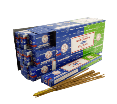 Благовония Nag Champa + Holy Basil Combo, Satya, 16 гр