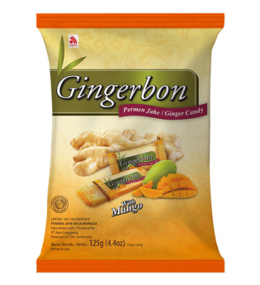 Мармелад имбирный со вкусом Манго 125 гр, Gingerbon Мармелад имбирный со вкусом Манго 125 гр, Gingerbon