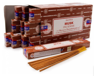 Благовония Муск, Musk Satya, 15 гр
