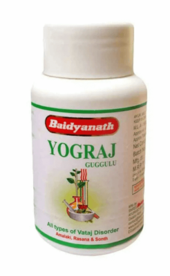 Йогарадж Гуггул Бадьянах (Yograj Guggulu Baidyanath), 120 таб – для суставов