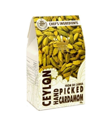 Кардамон зелёный целый премиум United Spices, 50 гр