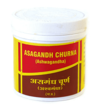 Ашвагандха Чурна Вьяс Ashwagandha Сhurna, Vyas Pharmaceuticals, 100 гр