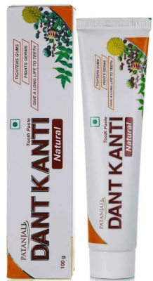 Аюрведическая зубная паста Дант Канти (Dant Kanti) Patanjali, 100 г