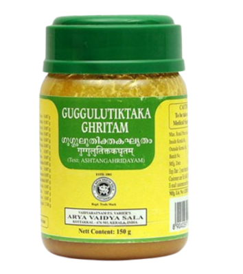 Гуггулутиктака Гхритам, Guggulutiktaka Ghritam, Kottakkal, 150 гр Гуггулутиктака Гхритам, Guggulutiktaka Ghritam, Kottakkal, 150 гр
